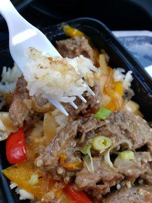 Pepper Steak with Jasmine Rice