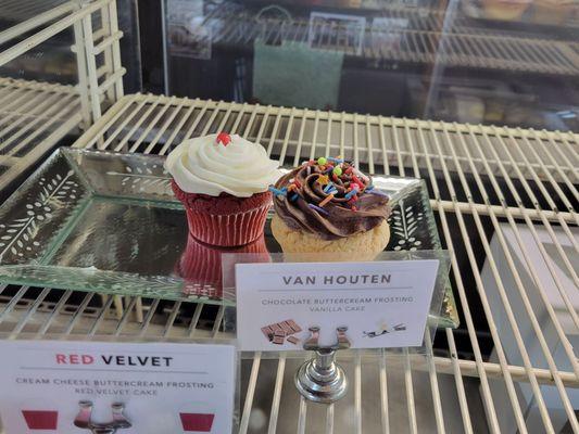 I love the Red Velvet, my personal favorite.  But I won't turn down the Van Houten either (or almost anything with sprinkles).