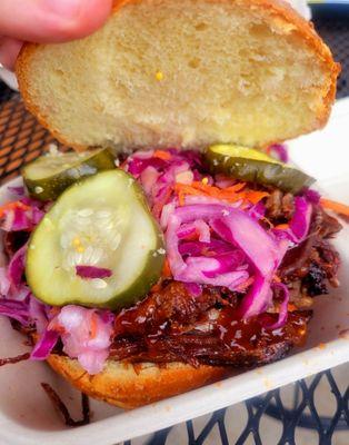 Brisket sandwich