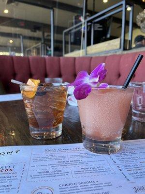 Bean Fashioned and Frosé