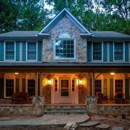 Stone Front Porch