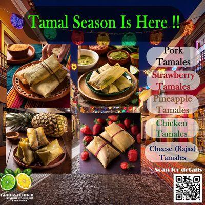 Tamal Season is here