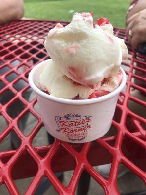 White House Cherry 1-scoop in a cup