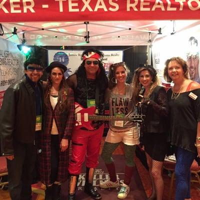 2015 Business Expo - Voted Most Congenial! 80s theme!