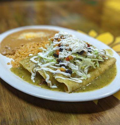 Enchiladas plate