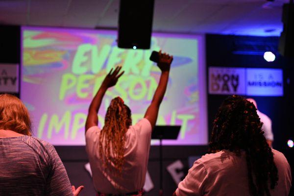 We love to WORSHIP the Lord together. 
We believe "Every Sunday is a Party" because we know the power of celebration!