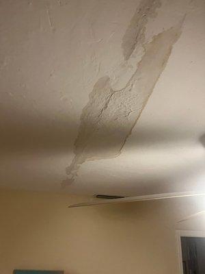 Water damage to my ceiling.