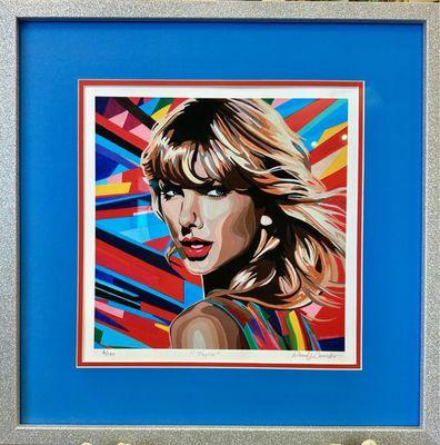 New limited edition of Taylor Swift by artist Daniel Carvalho now on display.