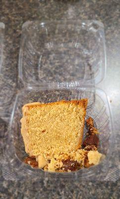 Caramel pound cake