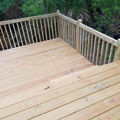 built this deck for a customer