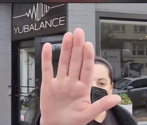 Yubalance employees Harassing man on public