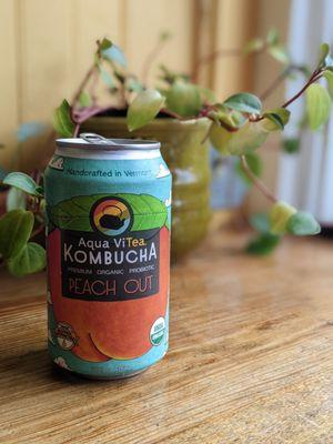 Delicious local kombucha.