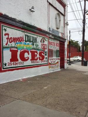 Went to get me some pineapple water ice. They are running a special $5.00 dollars a half a gallon and $10.00 a whole gallon.