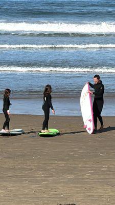 Surf lessons