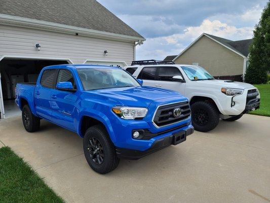 2021 Toyota Tacoma SR5 4WD V6 Voodoo Blue