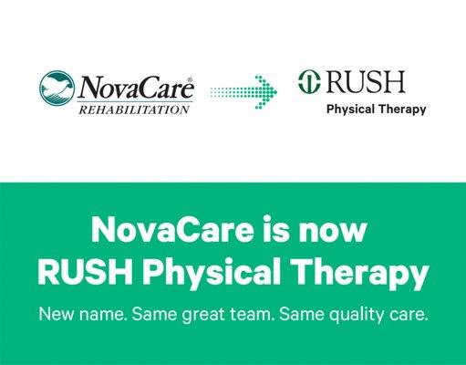 As of December 1st, 2020 we are now RUSH Physical Therapy! Same great location and same great Physical Therapists, come and visit!