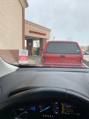 Drive thru line