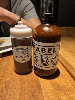 BBQ sauce for the table