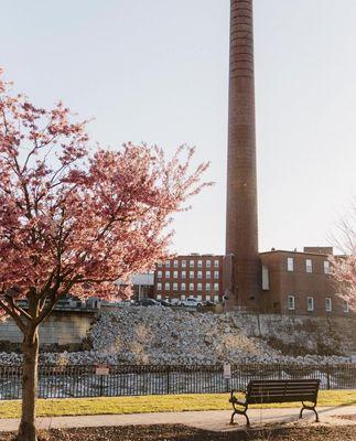 Our location in the Historical Mill Buildings