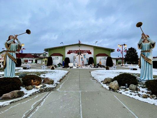 Hark, the world's largest Christmas store!