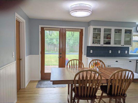 This is our kitchen finished.