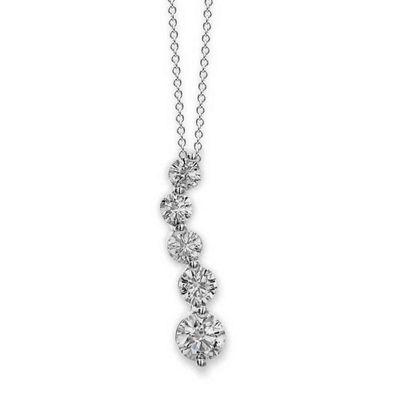 A beautiful 5 diamond pendant