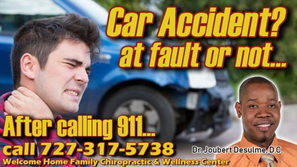 Auto Accident? According to Florida law you have 14 days to seek treatment after an auto accident.  Are you ready to free yourself from neck