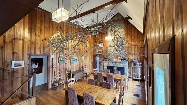 Dining Hall in the lodge