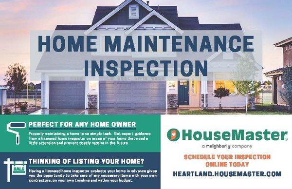 All homes need inspected.  Even your current home!