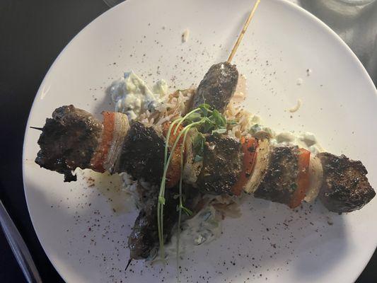 Grilled Marinated Lamb Kabob And Kofte