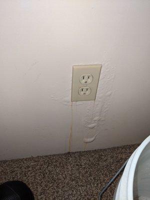 Water leak damage