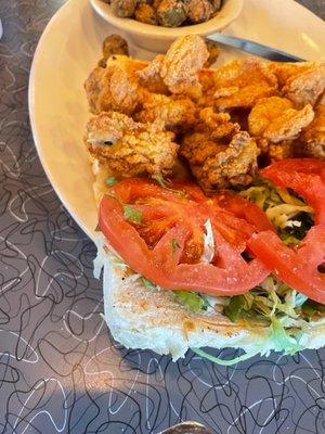 Peacemaker Shrimp Poboy Oyster Poboy