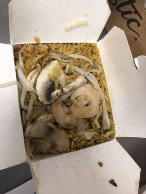 Shrimp fried rice