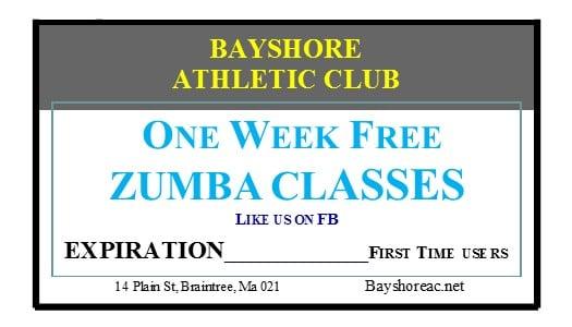 Free week of Zumba Classes for new members or if you have not been here in the last 6 months! Come check out our instructors!