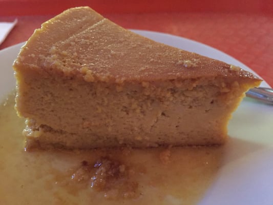 The flan. You know, because it's light after eating your weight in dumplings.