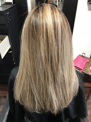 Blonde correction