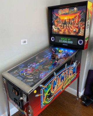 My beautiful pinball machine I bought from Evan!