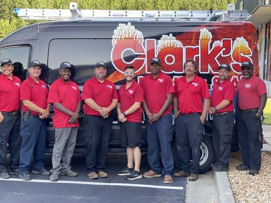 Clark's Service Technicians