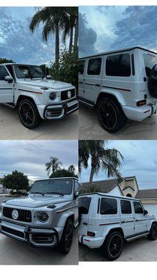 Mercedes G63 After Interior -Focused Detailing - EXTERIOR