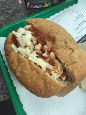 New meatball sandwich