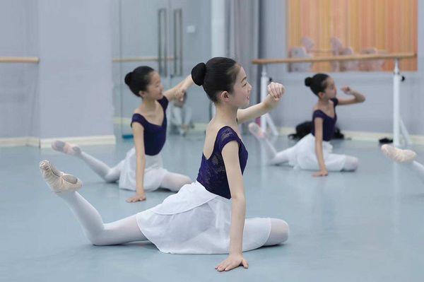 Chinese dance student