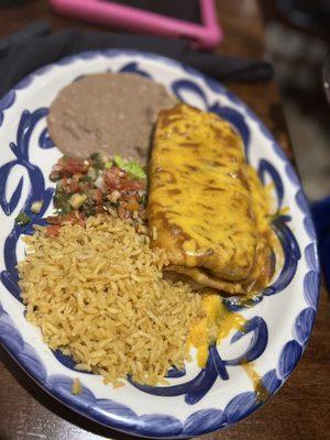 Beef Chimichanga