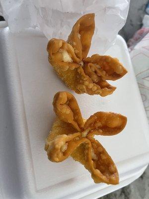 Krab rangoons tasty