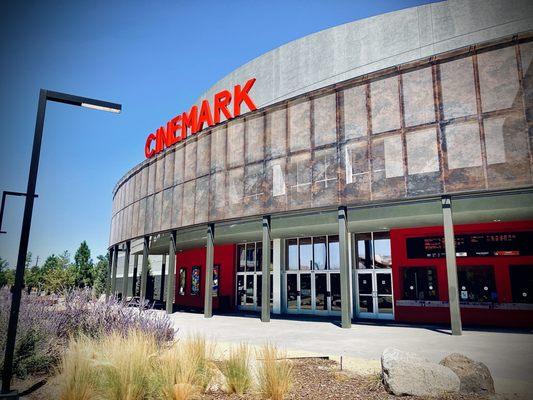 The new Cinemark Parklane facade