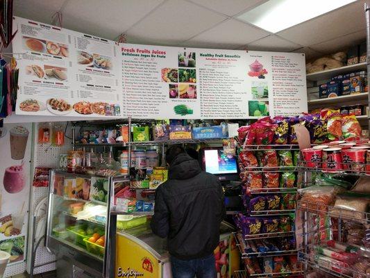 Cute little spot with staple Mexican grocery items :)