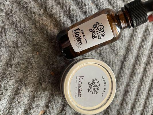 Beard Balm & Beard Oil