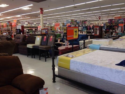 remodeled section of the store dedicated to furniture. [right side of the store]