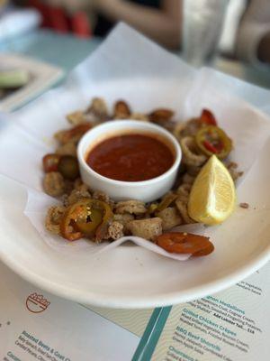 Salt pepper calamari