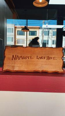 Namaste lives here