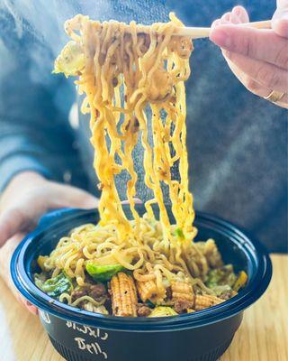 Steak noodle bowl